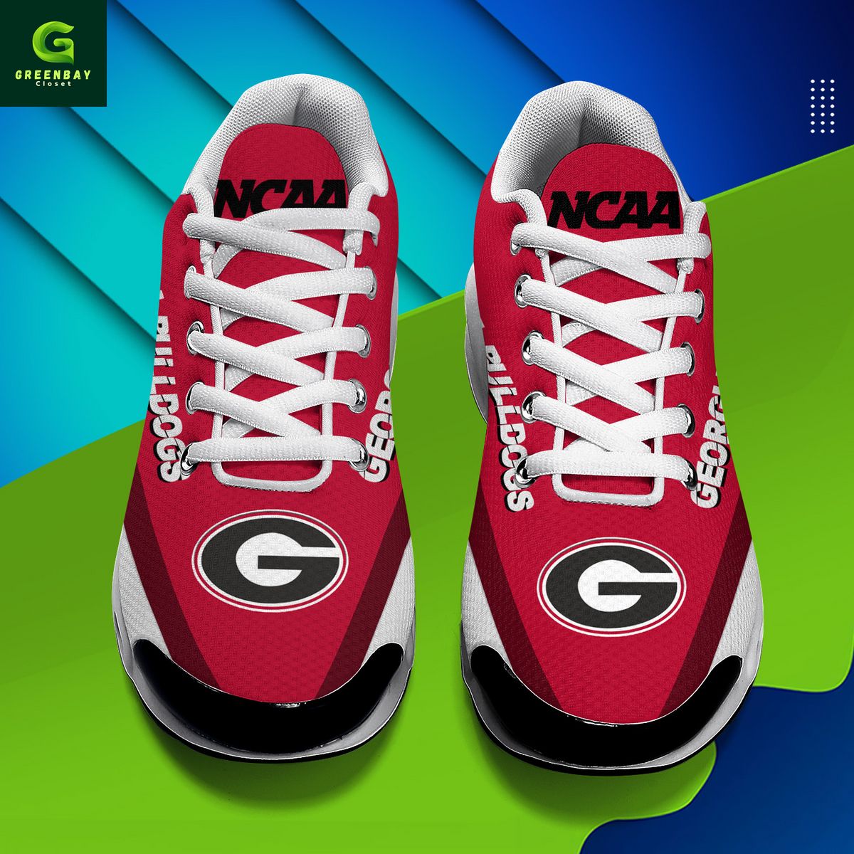 Ideafootwear Georgia Bulldogs TN Shoes Sneakers For Men And Women