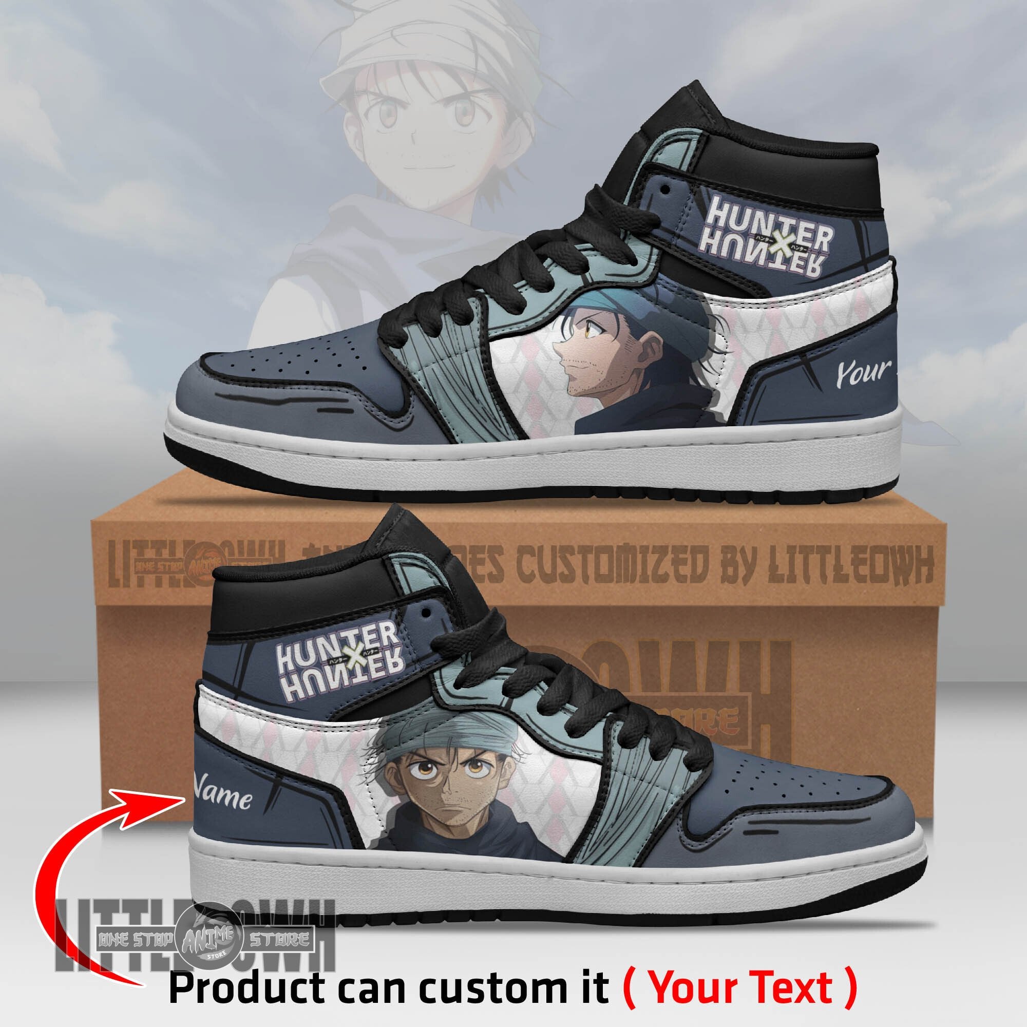 Ideafootwear Ging Freecss AJ1 High Sneakers Shoes For Men And Women