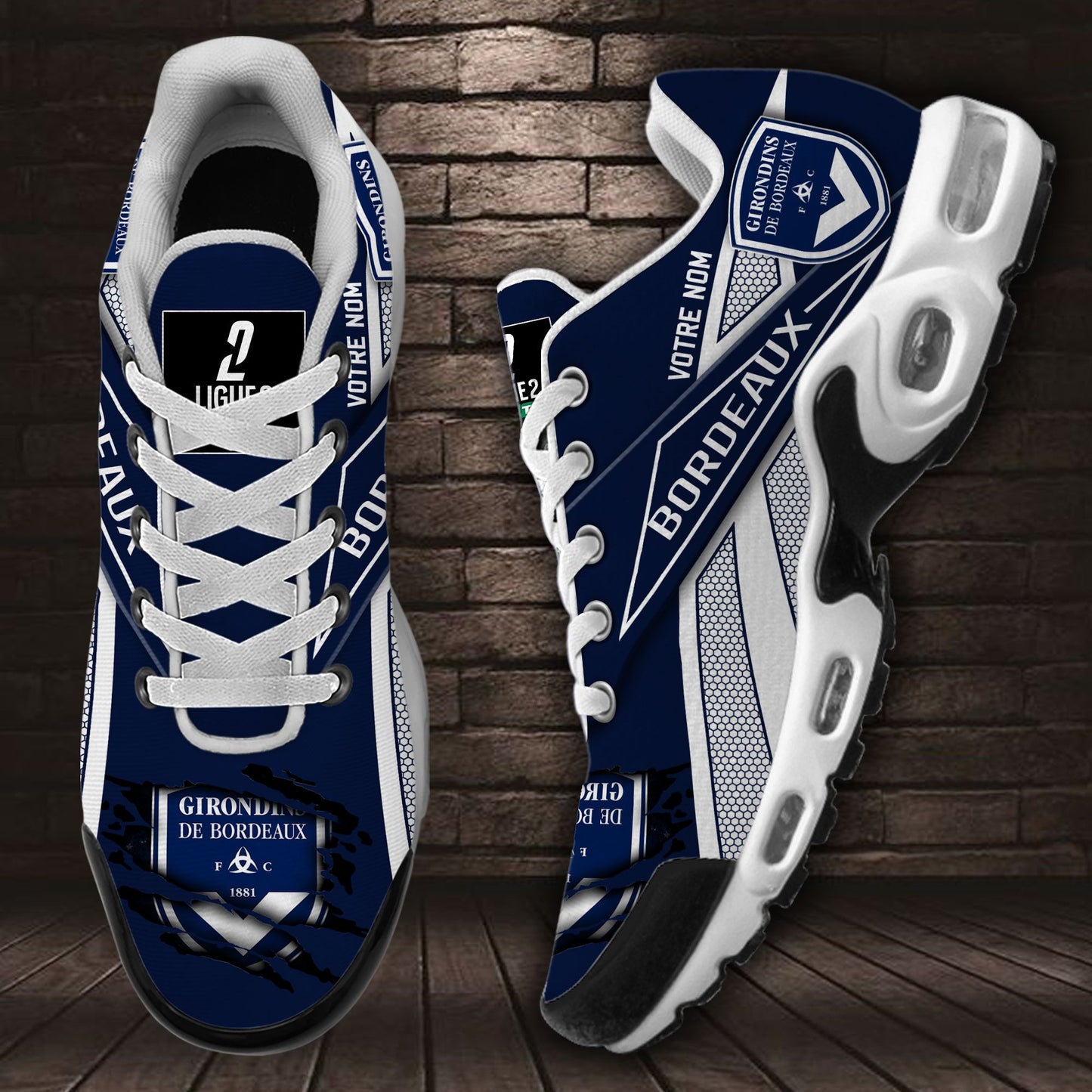 Ideafootwear Girondins de Bordeaux TN Shoes Sneakers For Men And Women