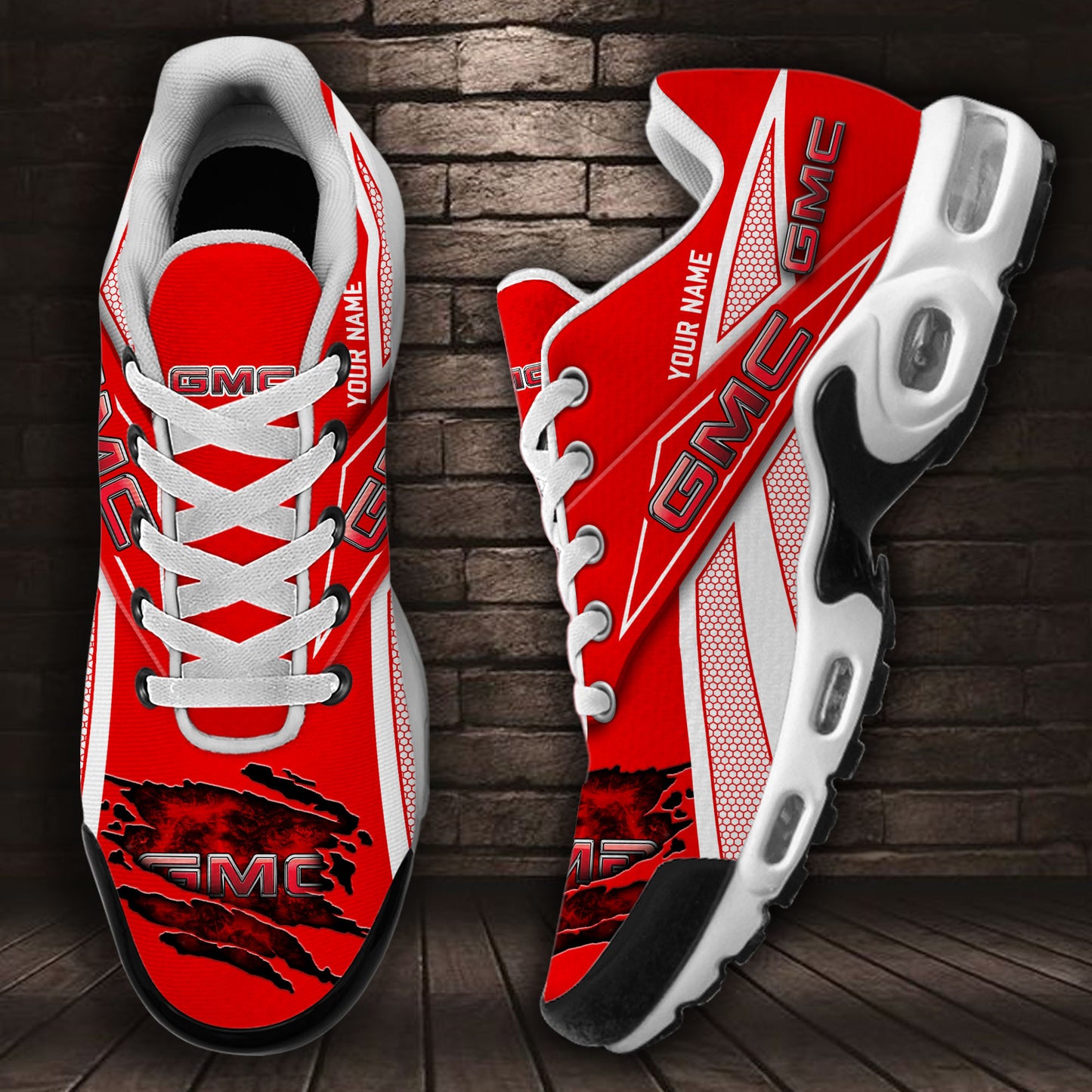 Ideafootwear GMC Car TN Shoes Sneakers For Men And Women