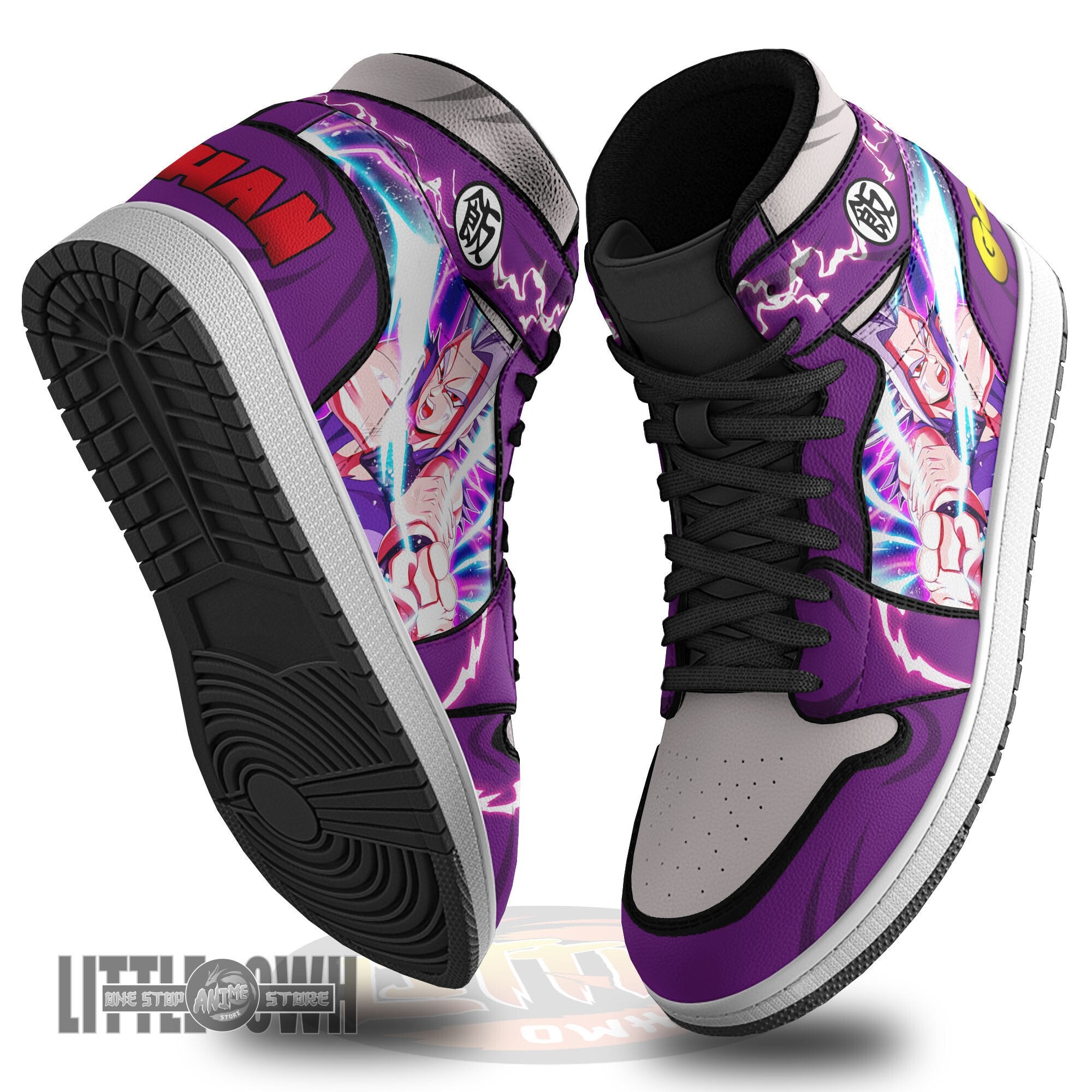 Ideafootwear Gohan AJ1 High Sneakers Shoes For Men And Women