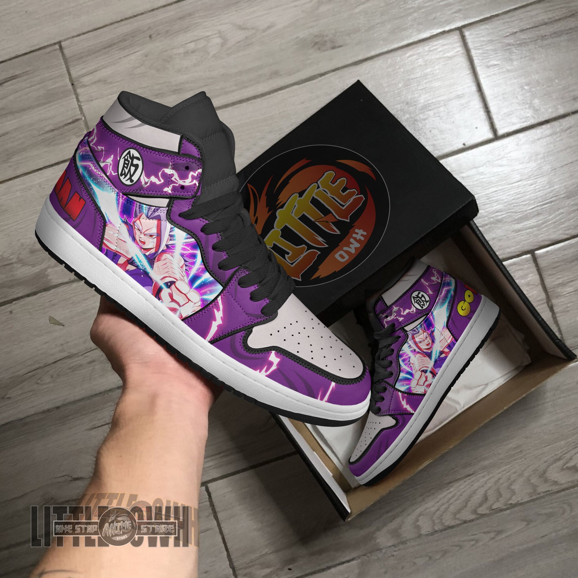 Ideafootwear Gohan AJ1 High Sneakers Shoes For Men And Women