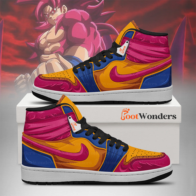 Ideafootwear Goku AJ1 High Sneakers Shoes For Men And Women