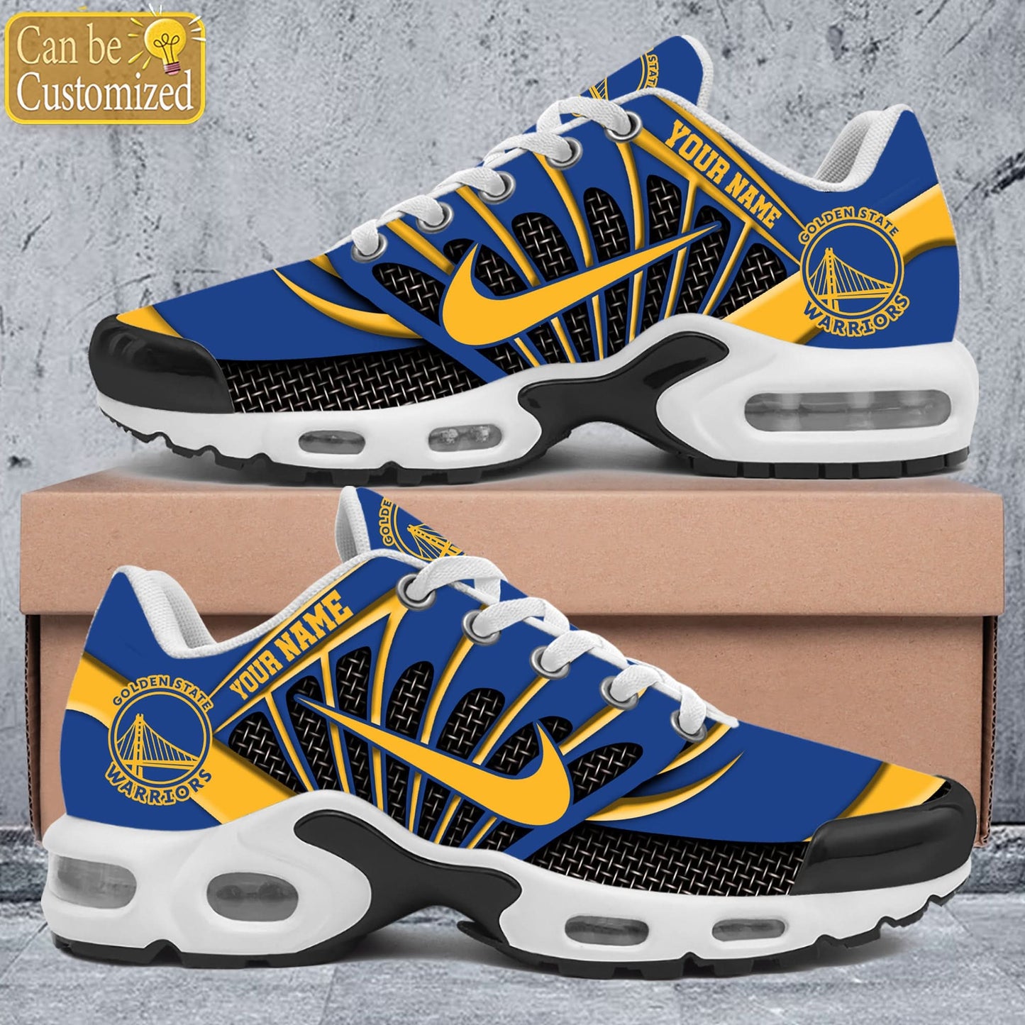 Ideafootwear Golden State Warriors TN Shoes Sneakers For Men And Women