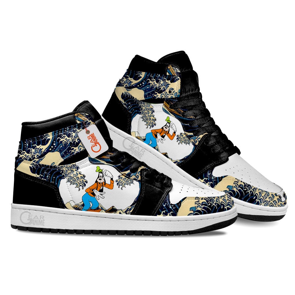 Ideafootwear Goofy AJ1 High Sneakers Shoes For Men And Women