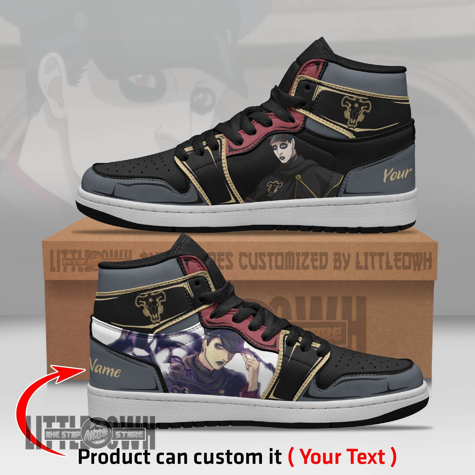 Ideafootwear Gordon Agrippa AJ1 High Sneakers Shoes For Men And Women