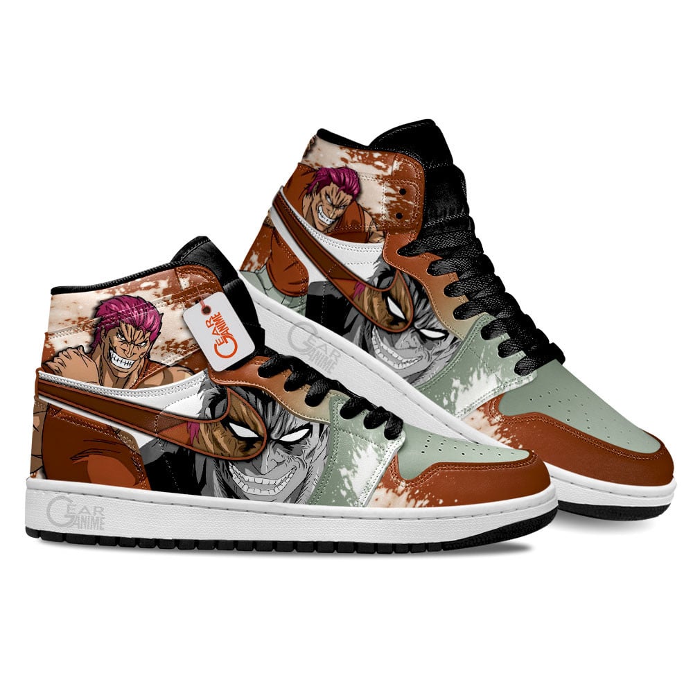 Ideafootwear Gourmet Hunter Zebra AJ1 High Sneakers Shoes For Men And Women