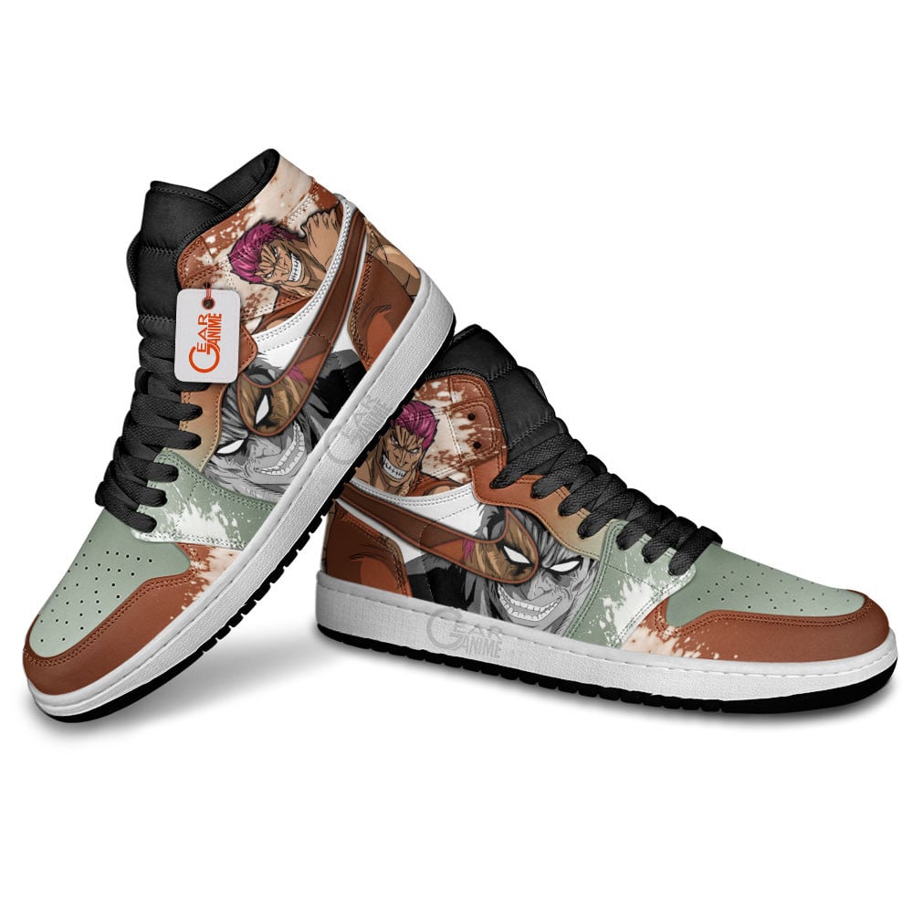 Ideafootwear Gourmet Hunter Zebra AJ1 High Sneakers Shoes For Men And Women