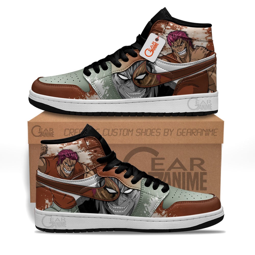 Ideafootwear Gourmet Hunter Zebra AJ1 High Sneakers Shoes For Men And Women