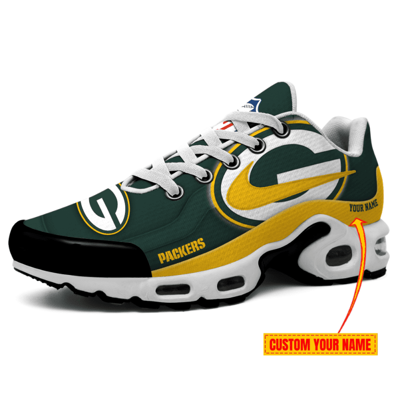 Ideafootwear Green Bay Packers TN Shoes Sneakers For Men And Women