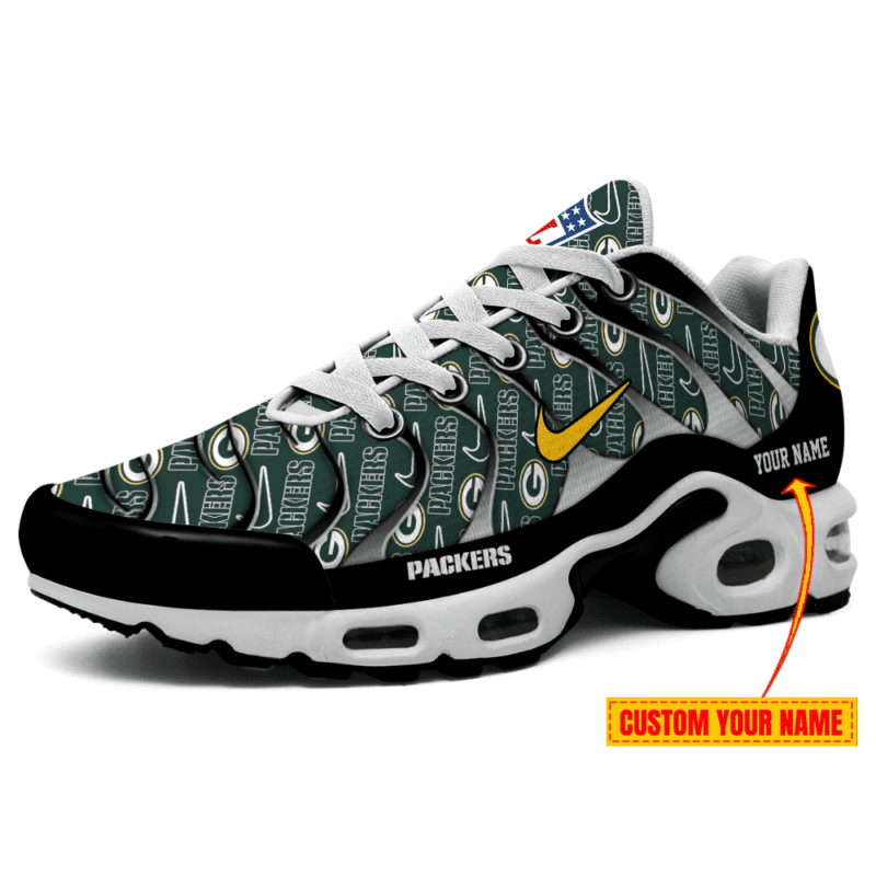 Ideafootwear Green Bay Packers TN Shoes Sneakers For Men And Women
