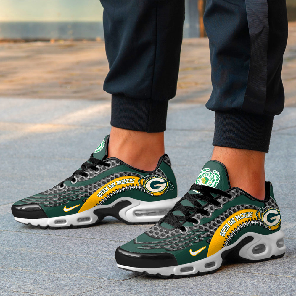 Ideafootwear Green Bay Packers TN Shoes Sneakers For Men And Women