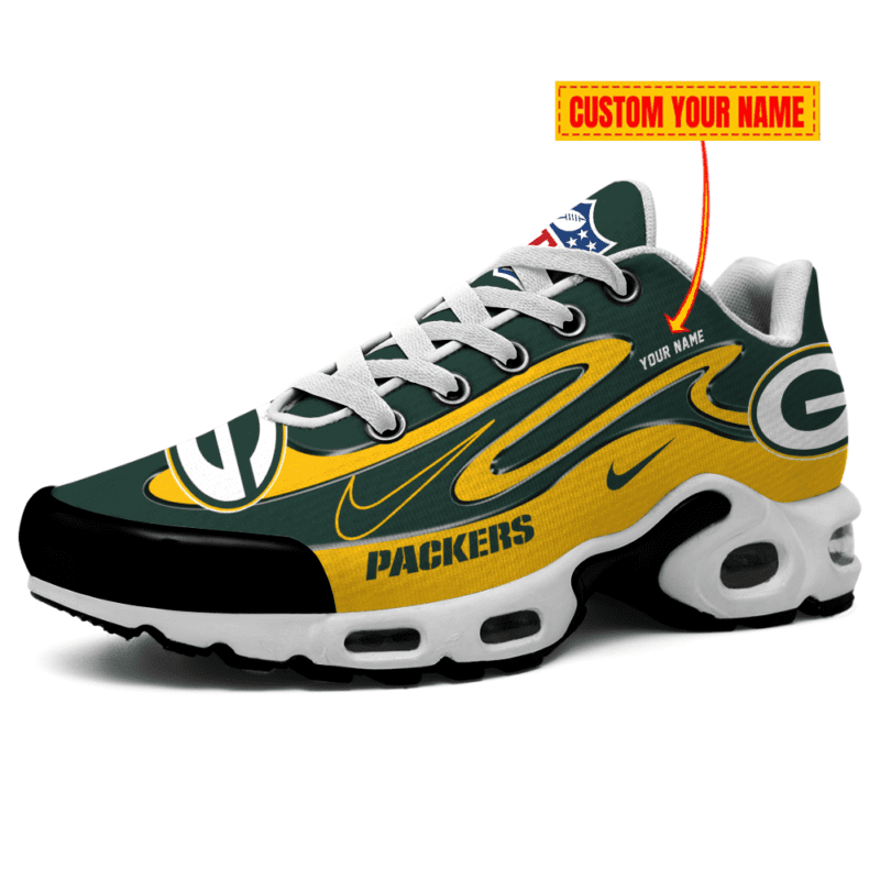 Ideafootwear Green Bay Packers TN Shoes Sneakers For Men And Women