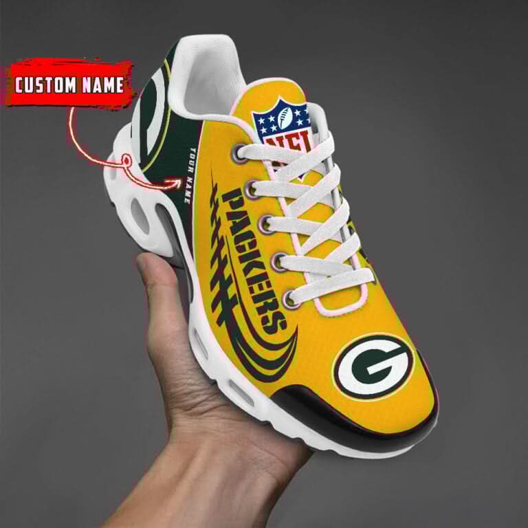 Ideafootwear Green Bay Packers TN Shoes Sneakers For Men And Women