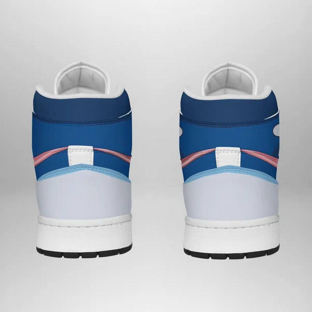 Ideafootwear Greninja Pokemon AJ1 High Sneakers Shoes For Men And Women