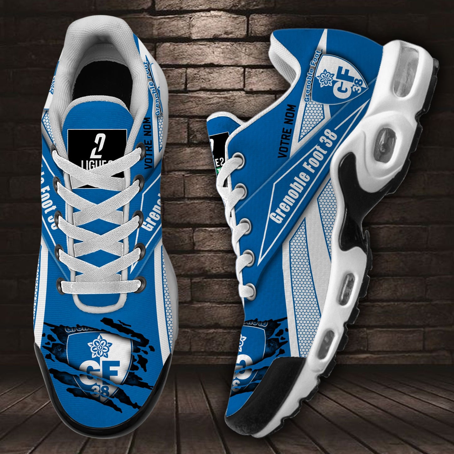 Ideafootwear Grenoble Foot 38 TN Shoes Sneakers For Men And Women