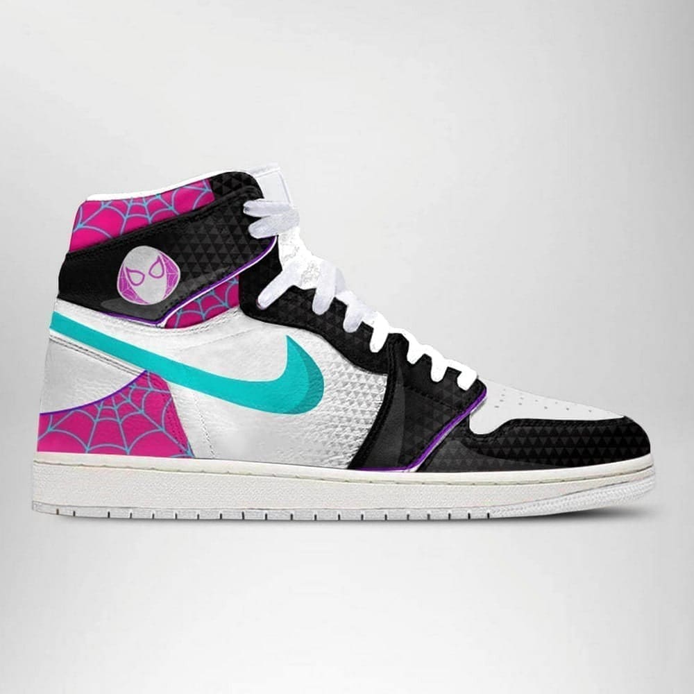 Ideafootwear Gwen Stacy AJ1 High Sneakers Shoes For Men And Women
