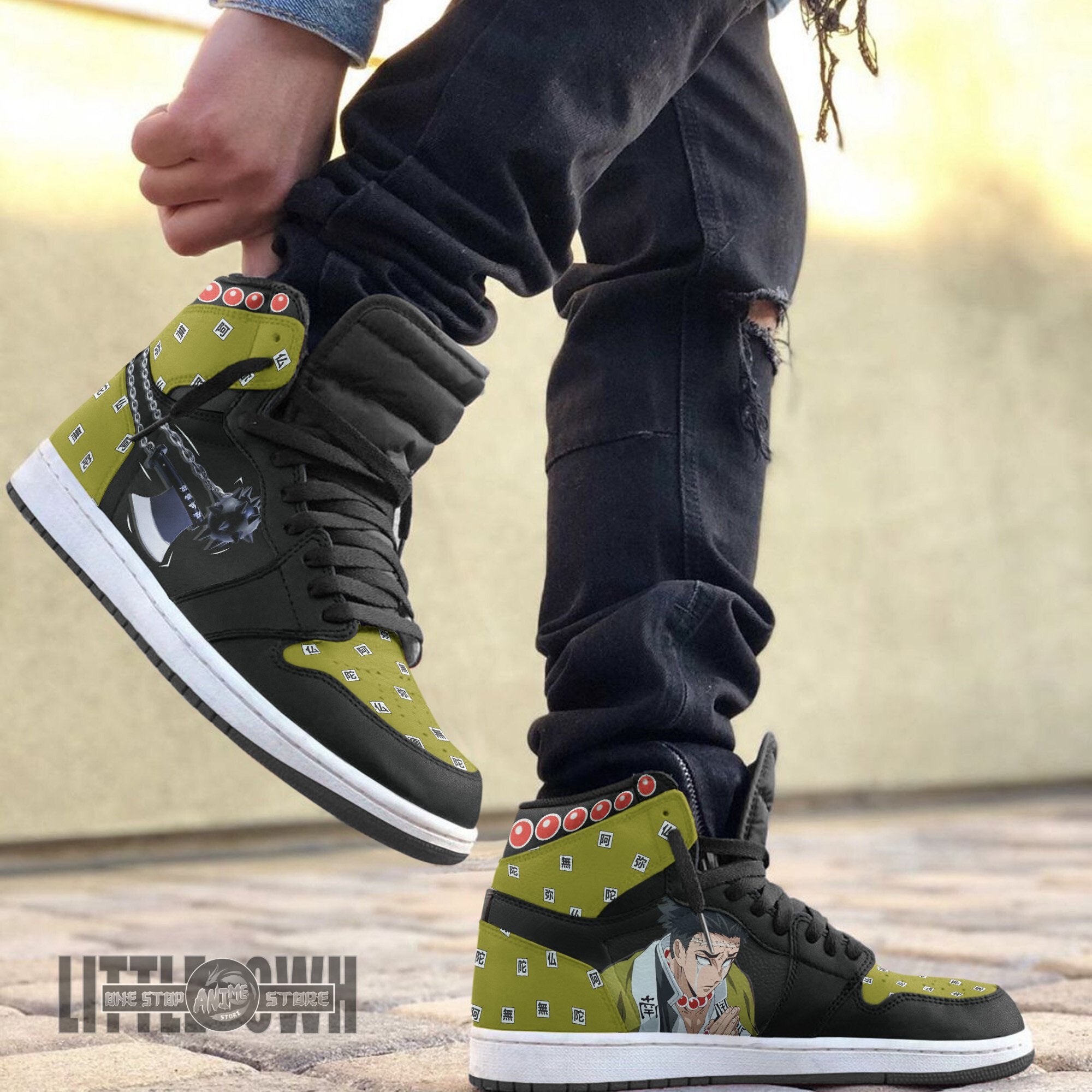 Ideafootwear Gyomei AJ1 High Sneakers Shoes For Men And Women