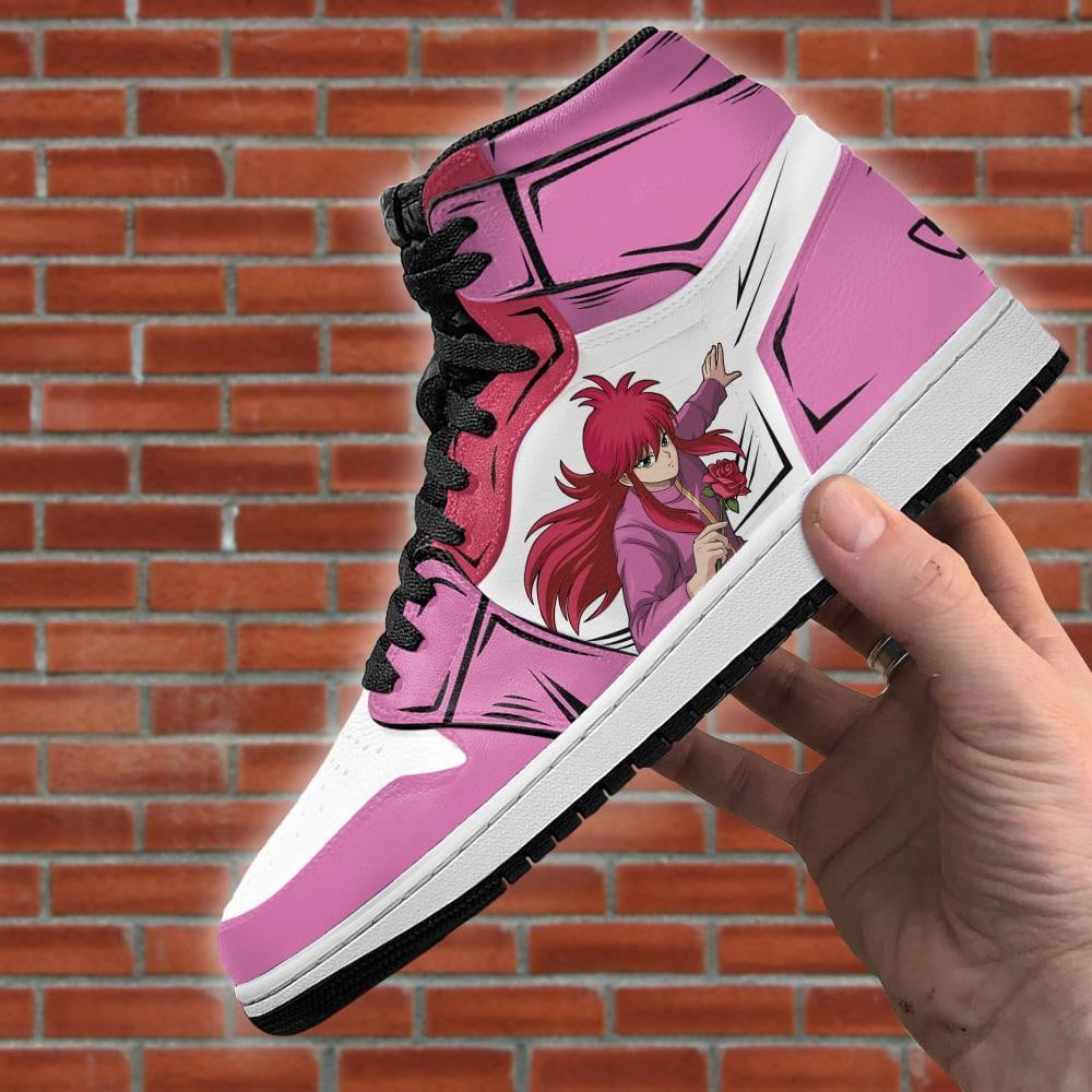 Ideafootwear Hakusho Kurama AJ1 High Sneakers Shoes For Men And Women