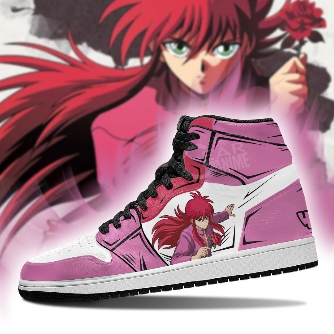 Ideafootwear Hakusho Kurama AJ1 High Sneakers Shoes For Men And Women
