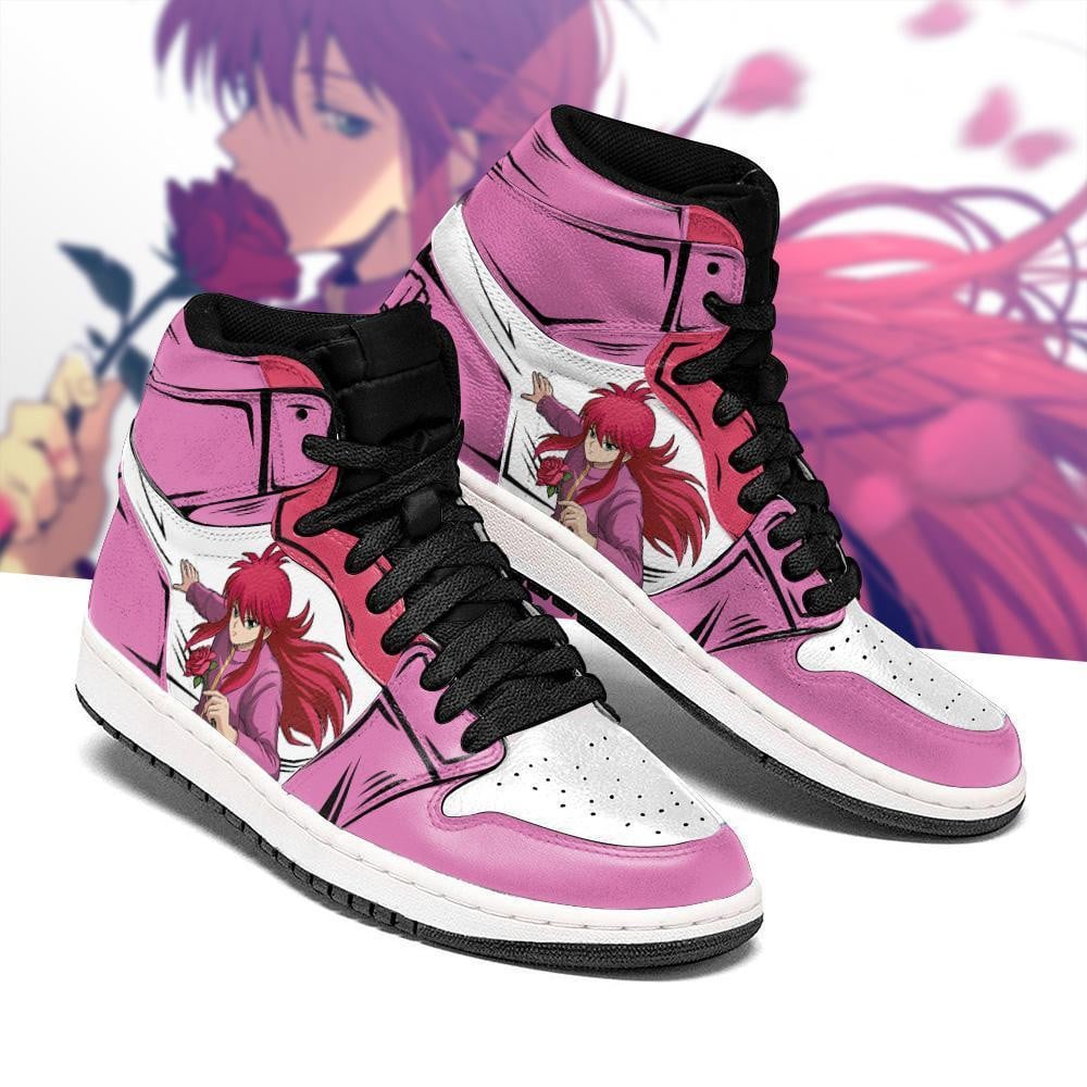 Ideafootwear Hakusho Kurama AJ1 High Sneakers Shoes For Men And Women
