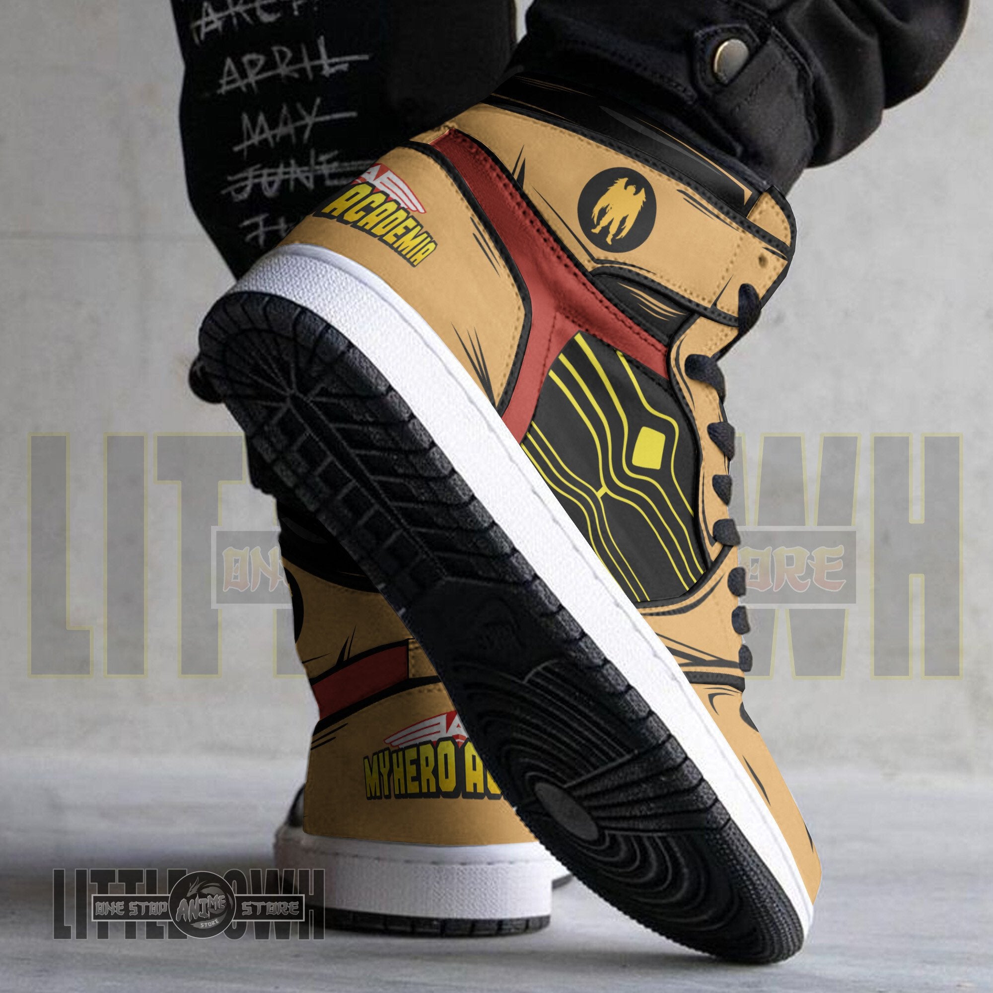 Ideafootwear Hawks AJ1 High Sneakers Shoes For Men And Women