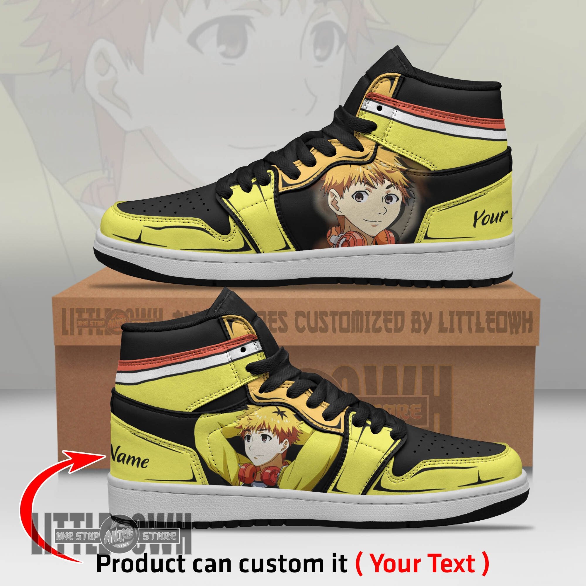 Ideafootwear Hideyoshi Nagachika AJ1 High Sneakers Shoes For Men And Women