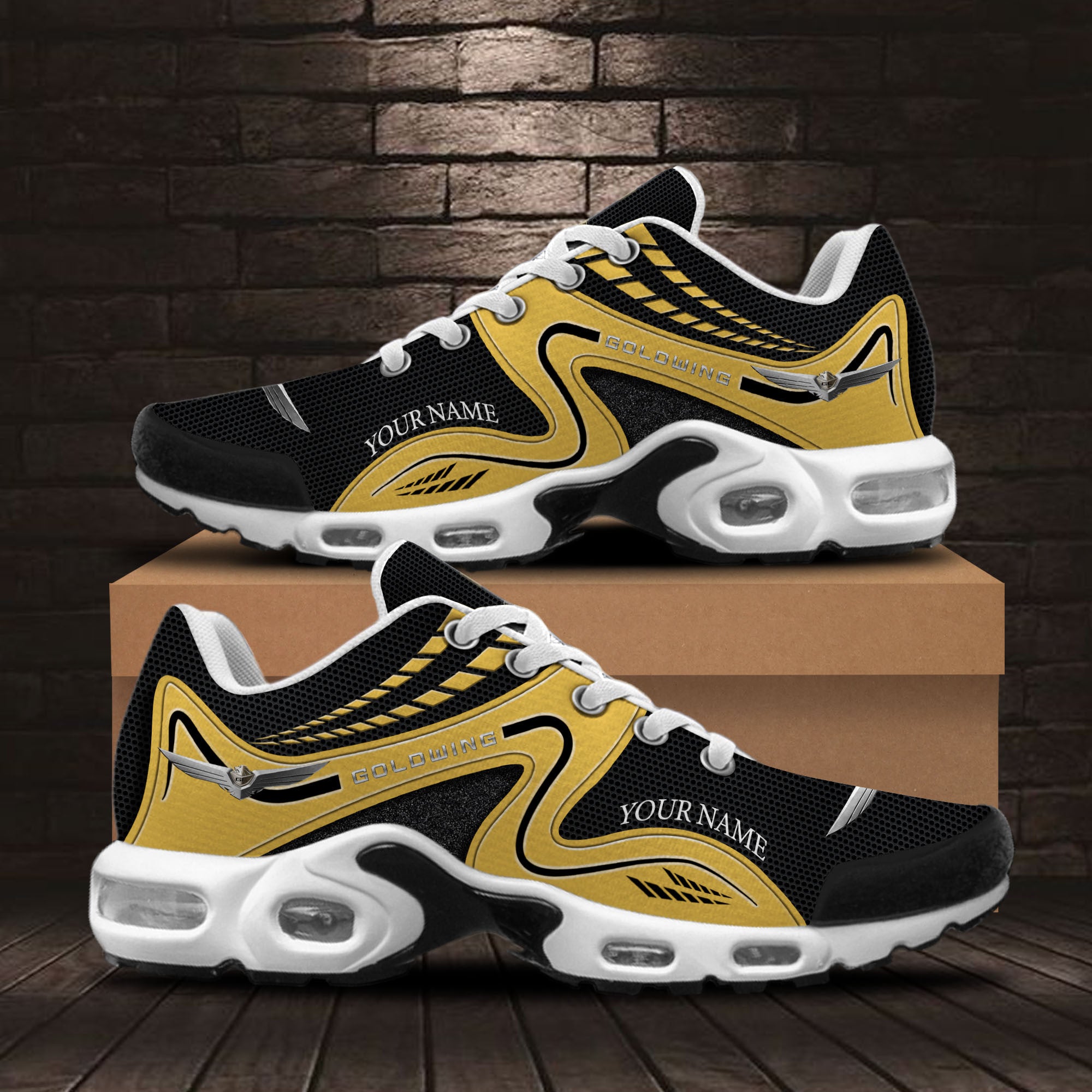 Ideafootwear Honda Gold Wing TN Shoes Sneakers For Men And Women
