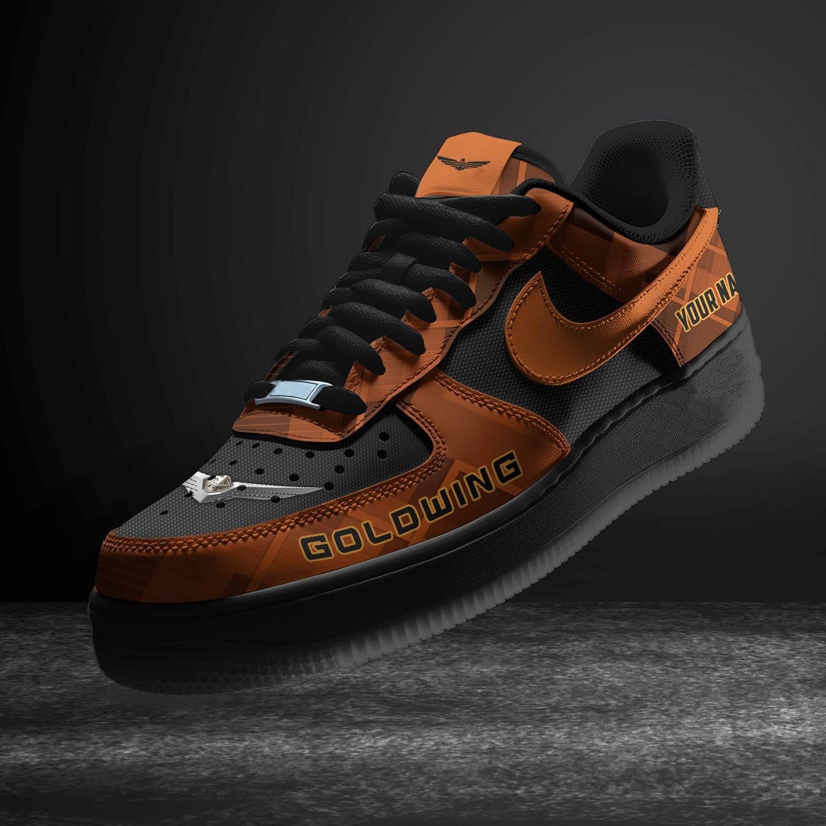 Ideafootwear Honda goldwing Air Low-Top Sneakers Shoes For Men And Women 1