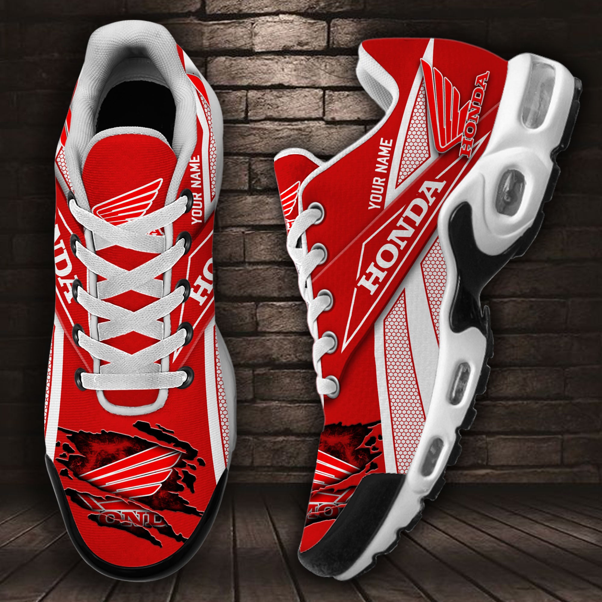 Ideafootwear Honda Motorcycle TN Shoes Sneakers For Men And Women