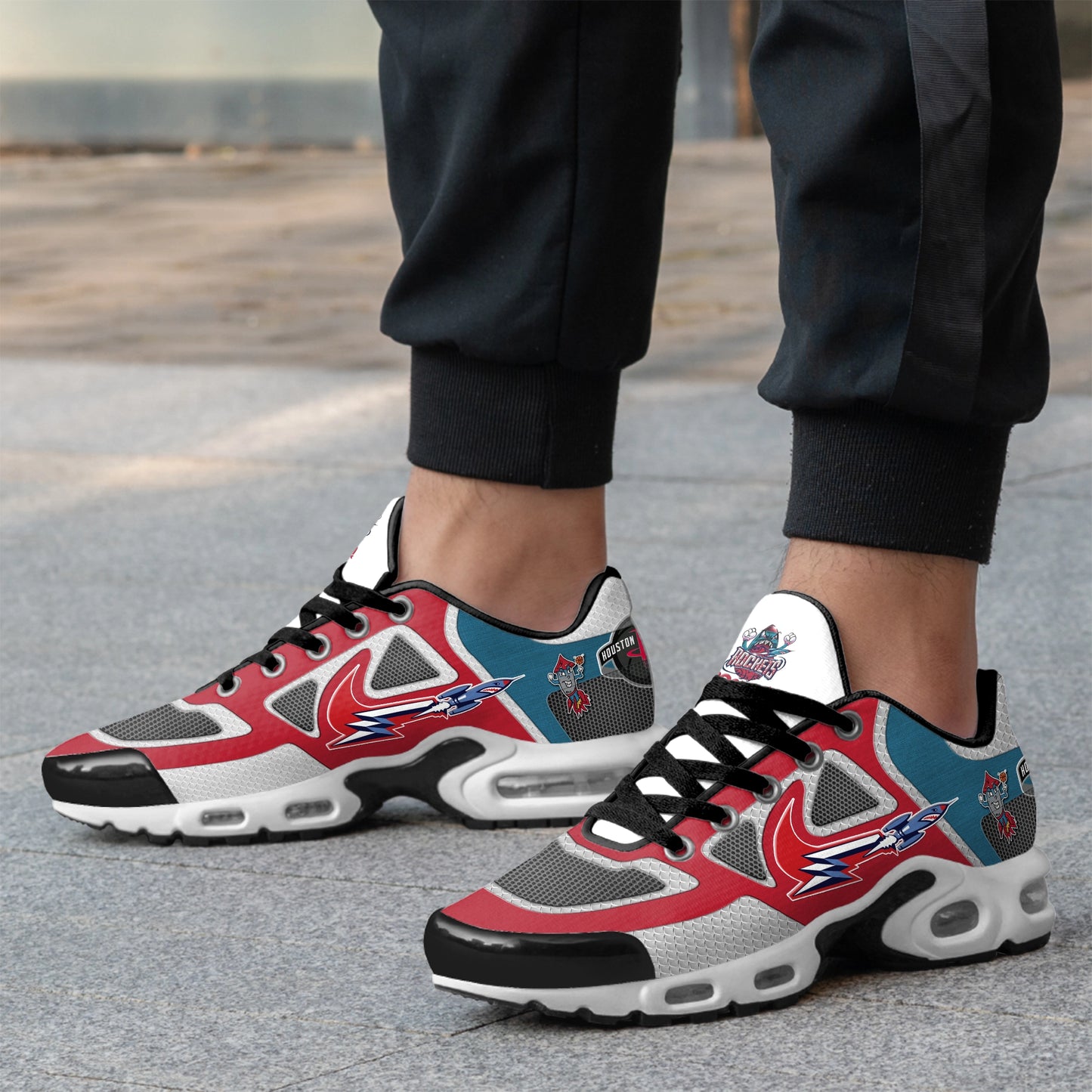 Ideafootwear Houston Rockets TN Shoes Sneakers For Men And Women