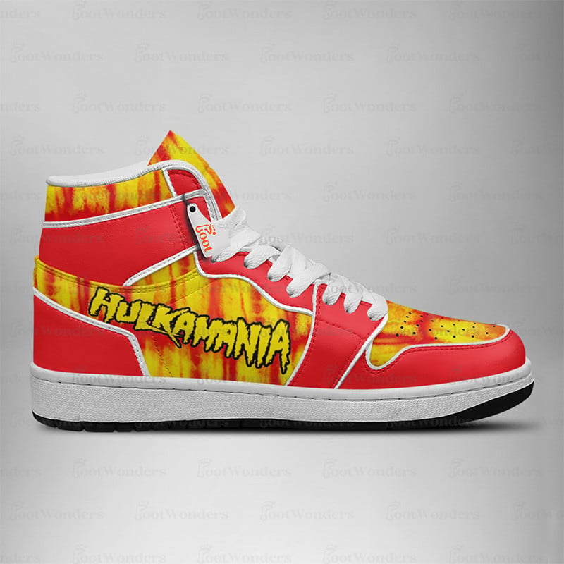 Ideafootwear Hulk Hogan AJ1 High Sneakers Shoes For Men And Women