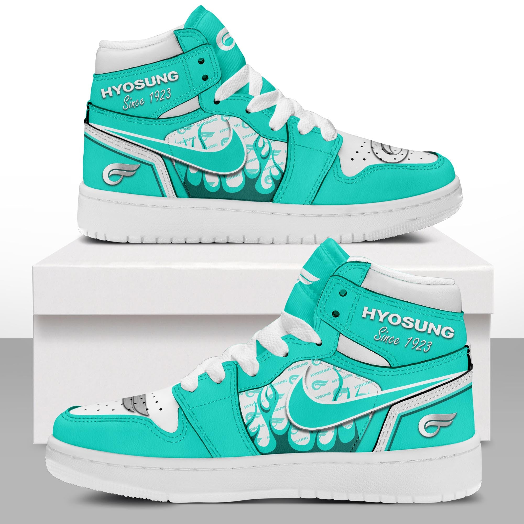 Ideafootwear Hyosung AJ1 High Sneakers Shoes For Men And Women