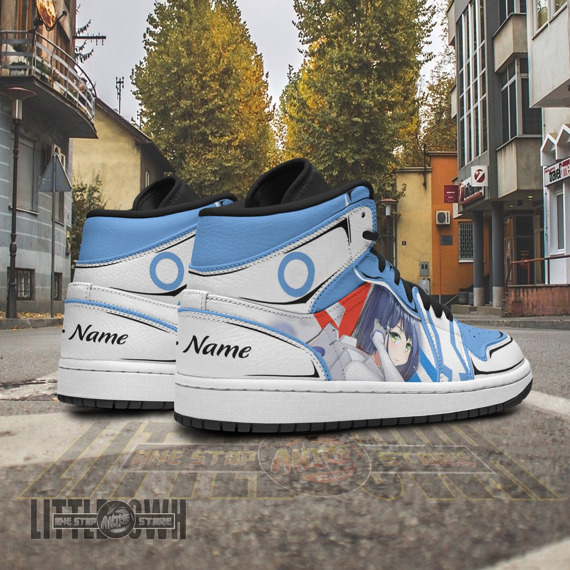 Ideafootwear Ichigo AJ1 High Sneakers Shoes For Men And Women