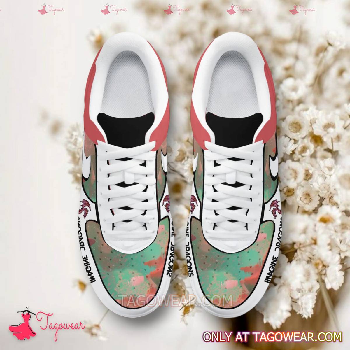 Ideafootwear Imagine Dragons Loom Air Low-Top Sneakers Shoes For Men And Women 3