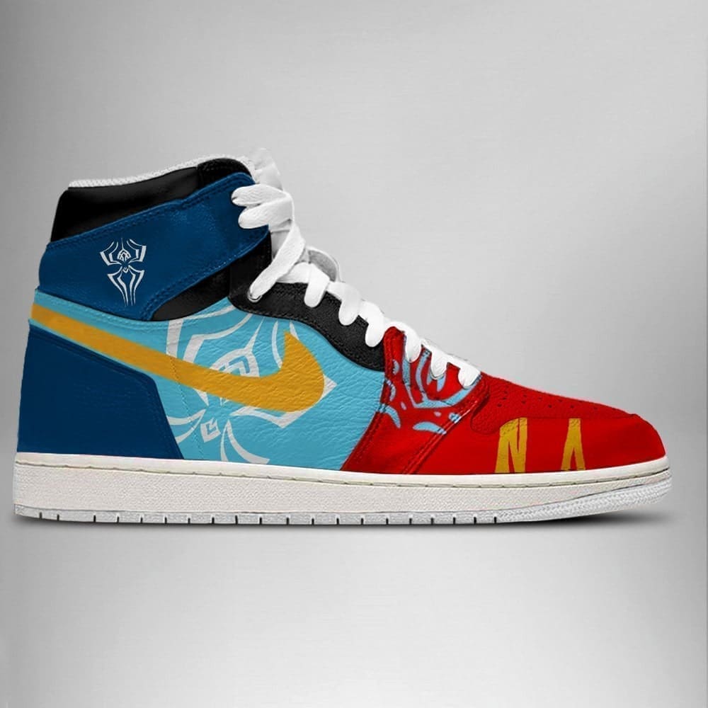 Ideafootwear India Spider-Man AJ1 High Sneakers Shoes For Men And Women