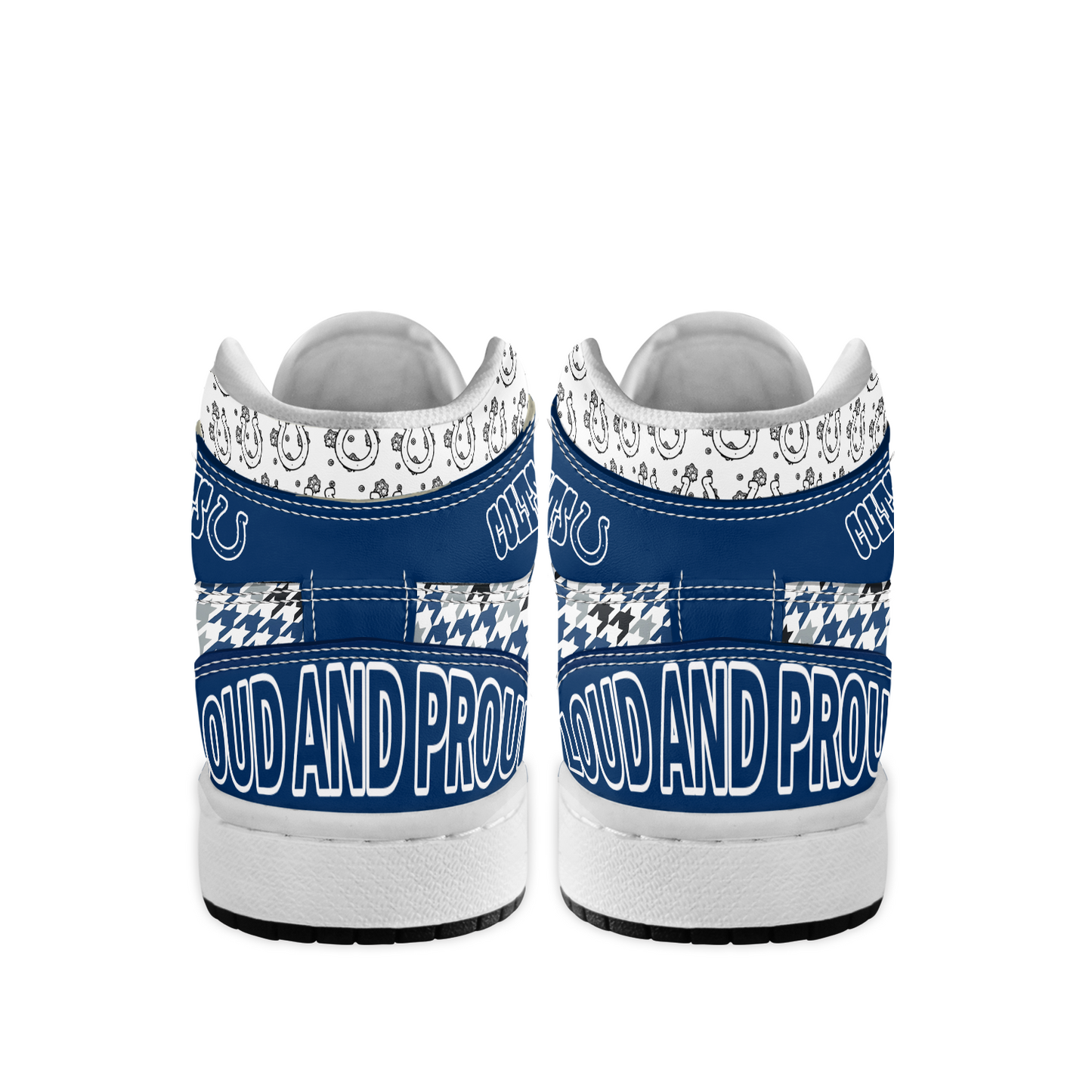 Ideafootwear Indianapolis Colts AJ1 High Sneakers Shoes For Men And Women