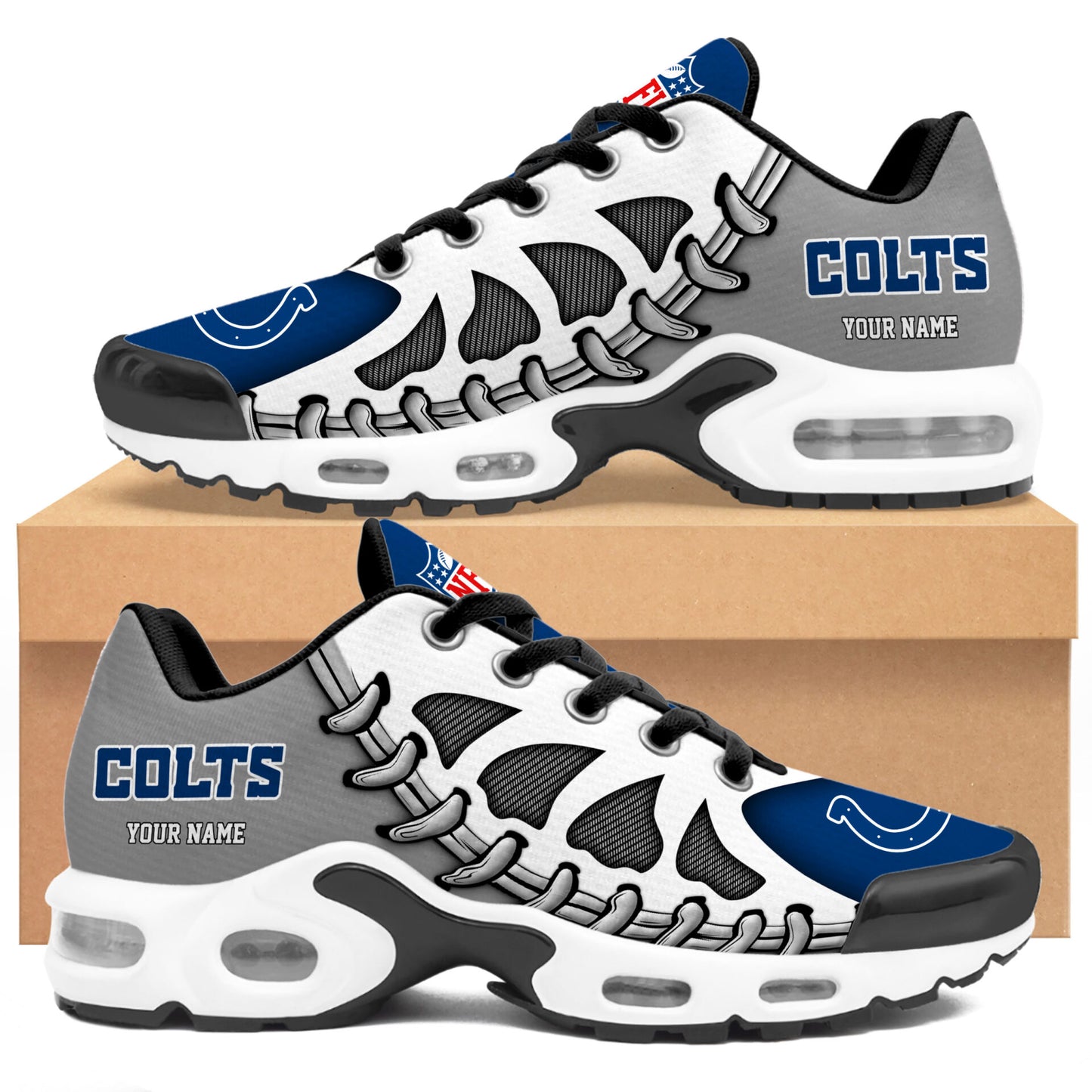 Ideafootwear Indianapolis Colts TN Shoes Sneakers For Men And Women
