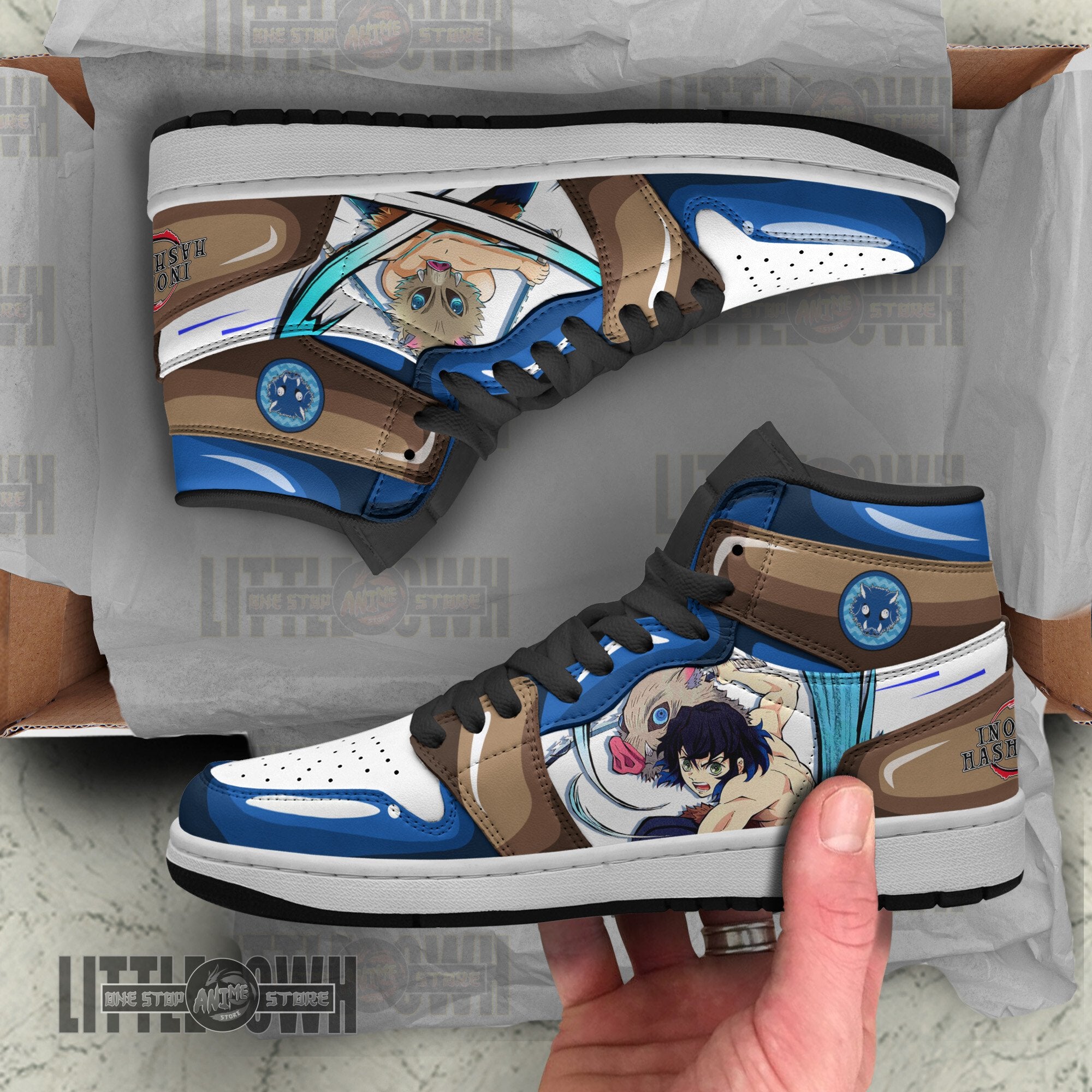 Ideafootwear Inosuke AJ1 High Sneakers Shoes For Men And Women