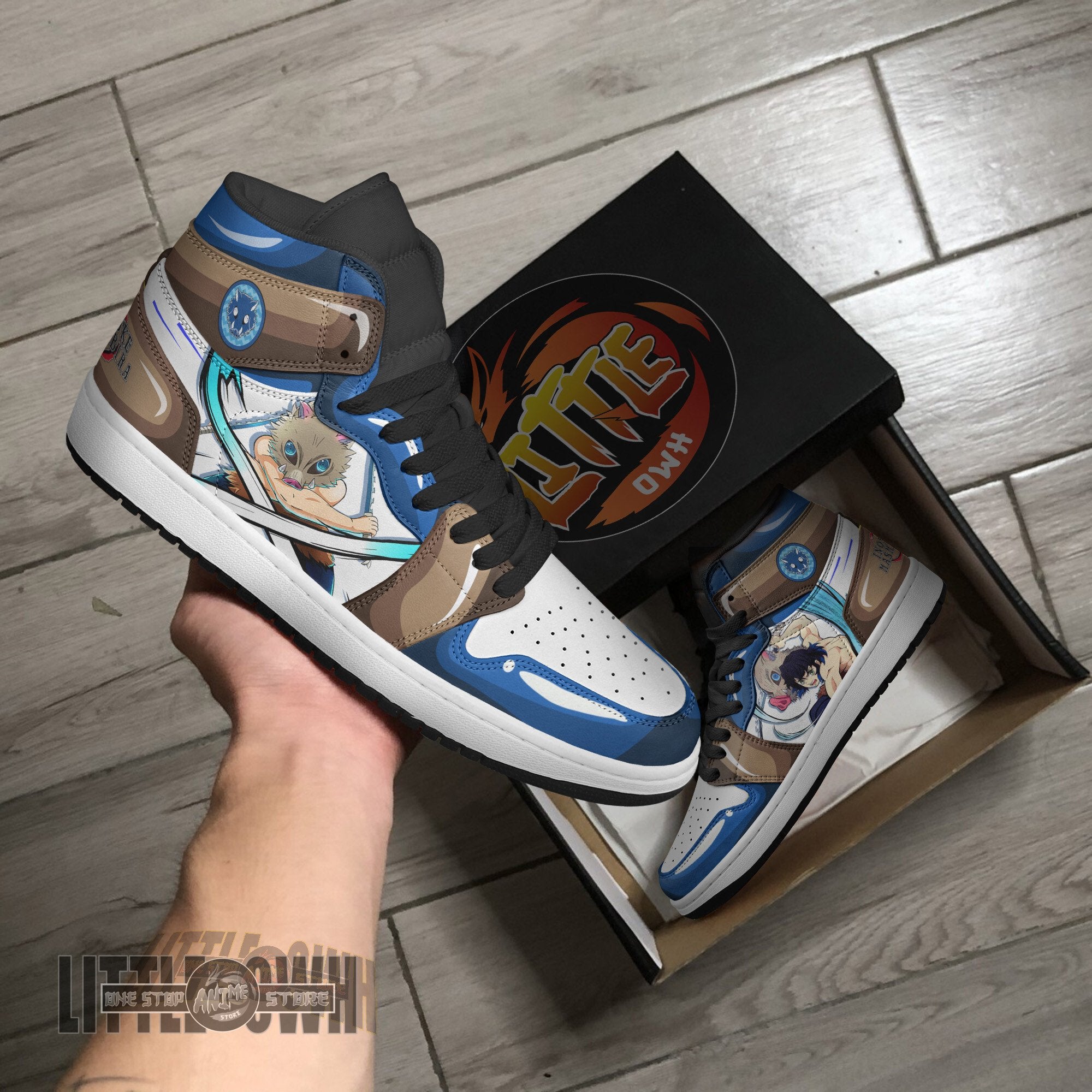 Ideafootwear Inosuke AJ1 High Sneakers Shoes For Men And Women