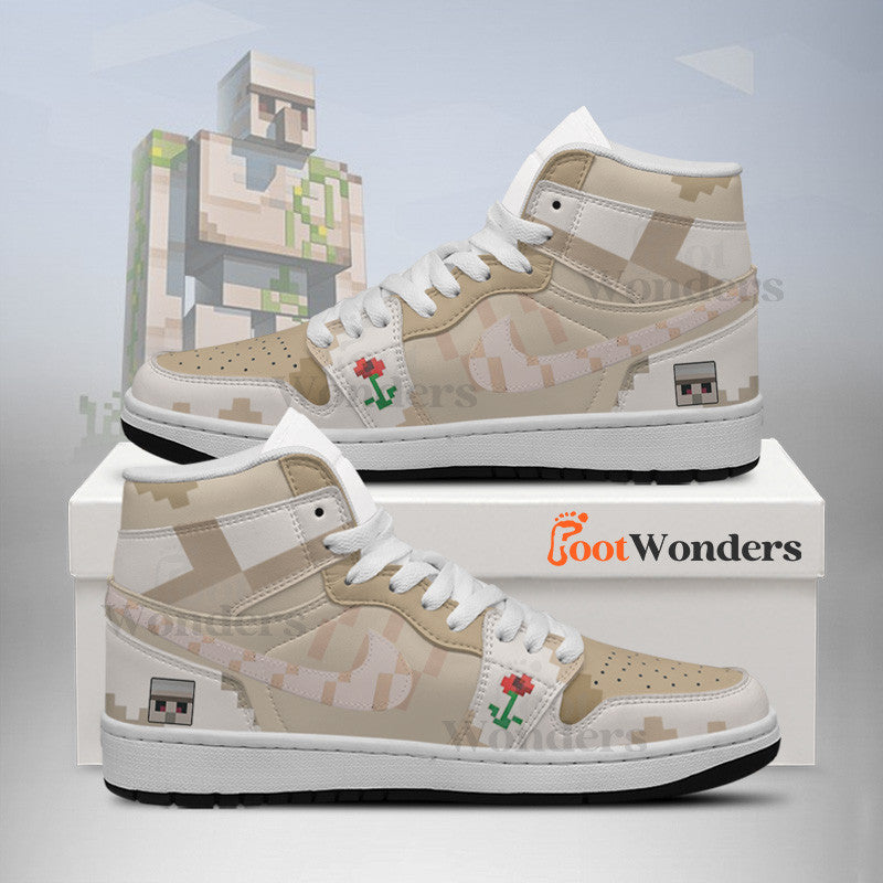 Ideafootwear Iron Golem AJ1 High Sneakers Shoes For Men And Women