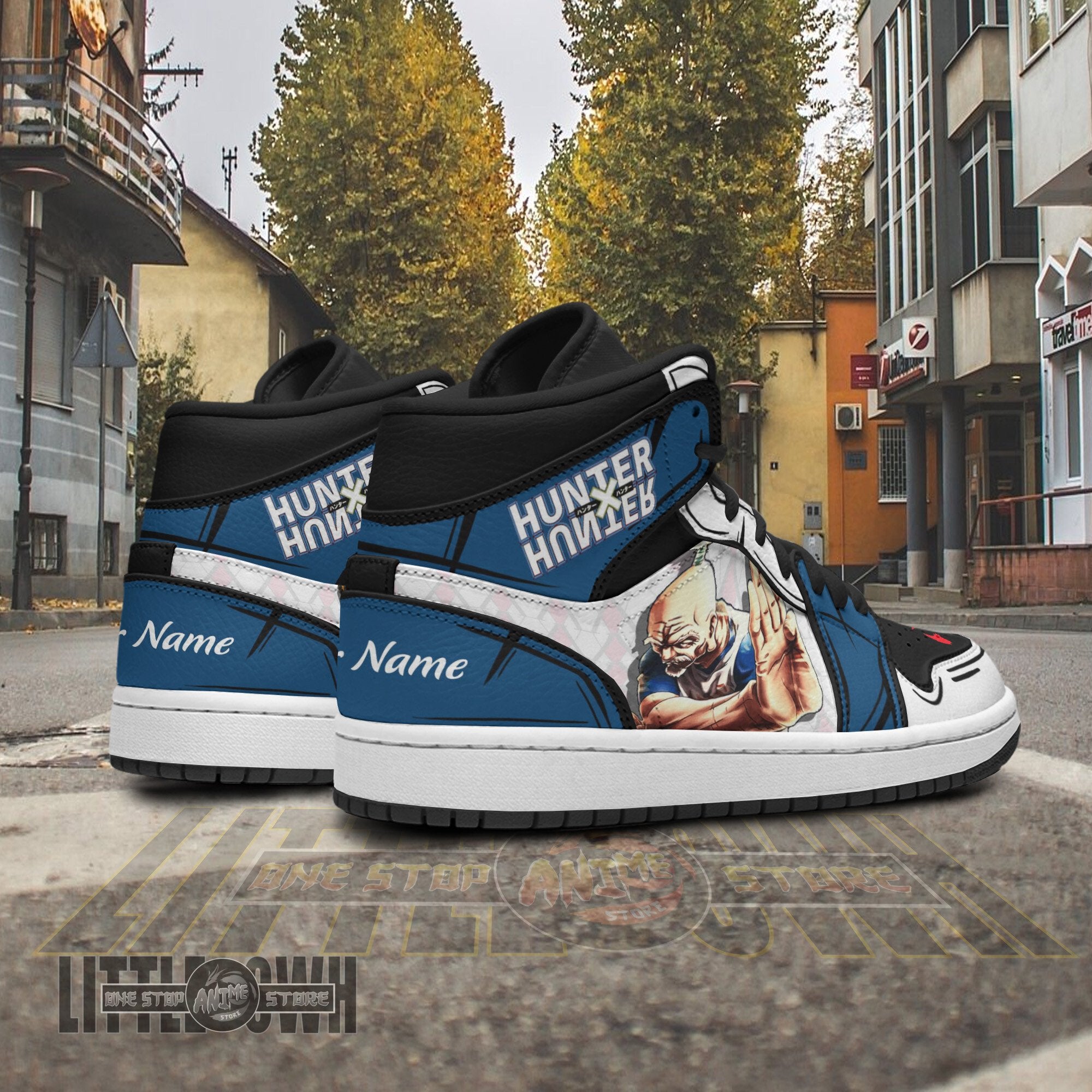 Ideafootwear Isaac Netero AJ1 High Sneakers Shoes For Men And Women