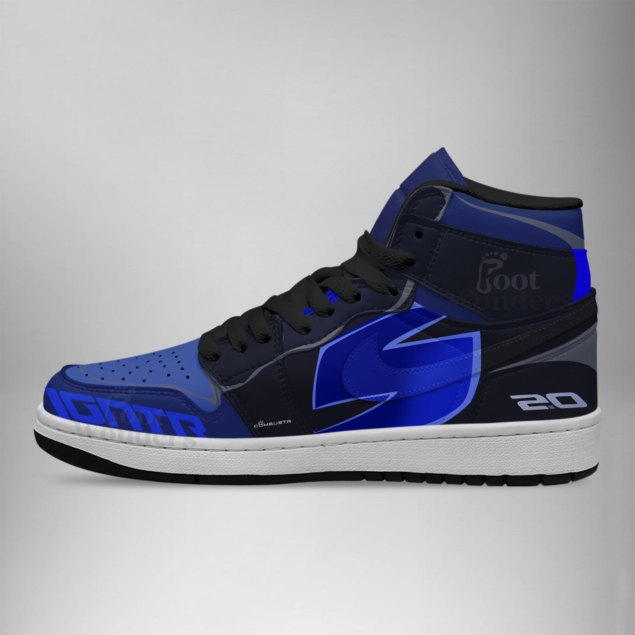 Ideafootwear Jackson Storm AJ1 High Sneakers Shoes For Men And Women