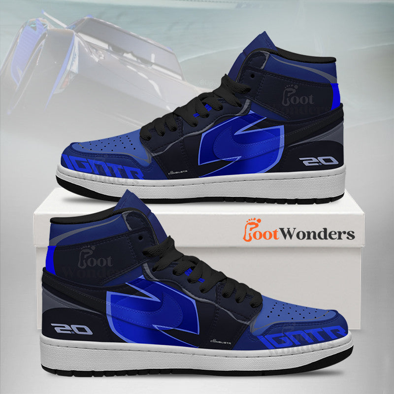 Ideafootwear Jackson Storm AJ1 High Sneakers Shoes For Men And Women