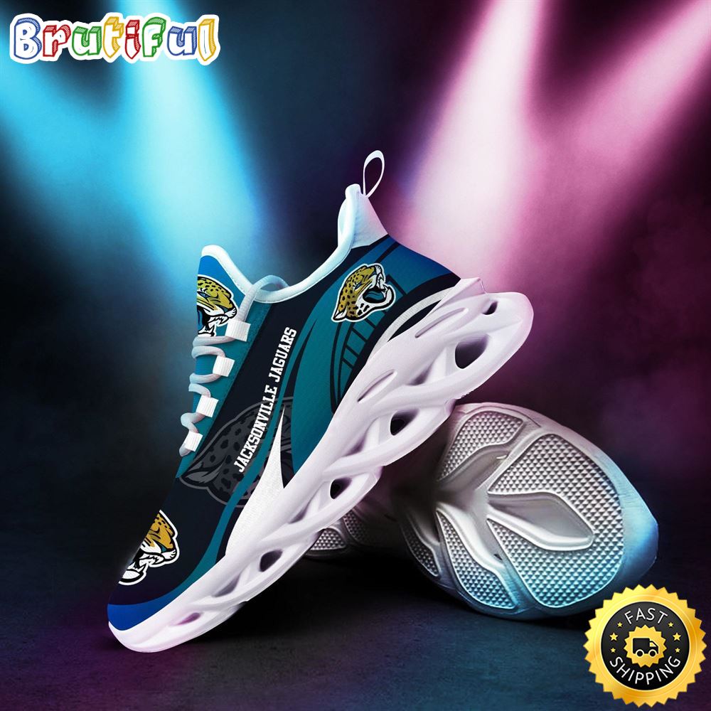 Ideafootwear Jacksonville Jaguars Max Soul Shoes Sneakers For Men And Women