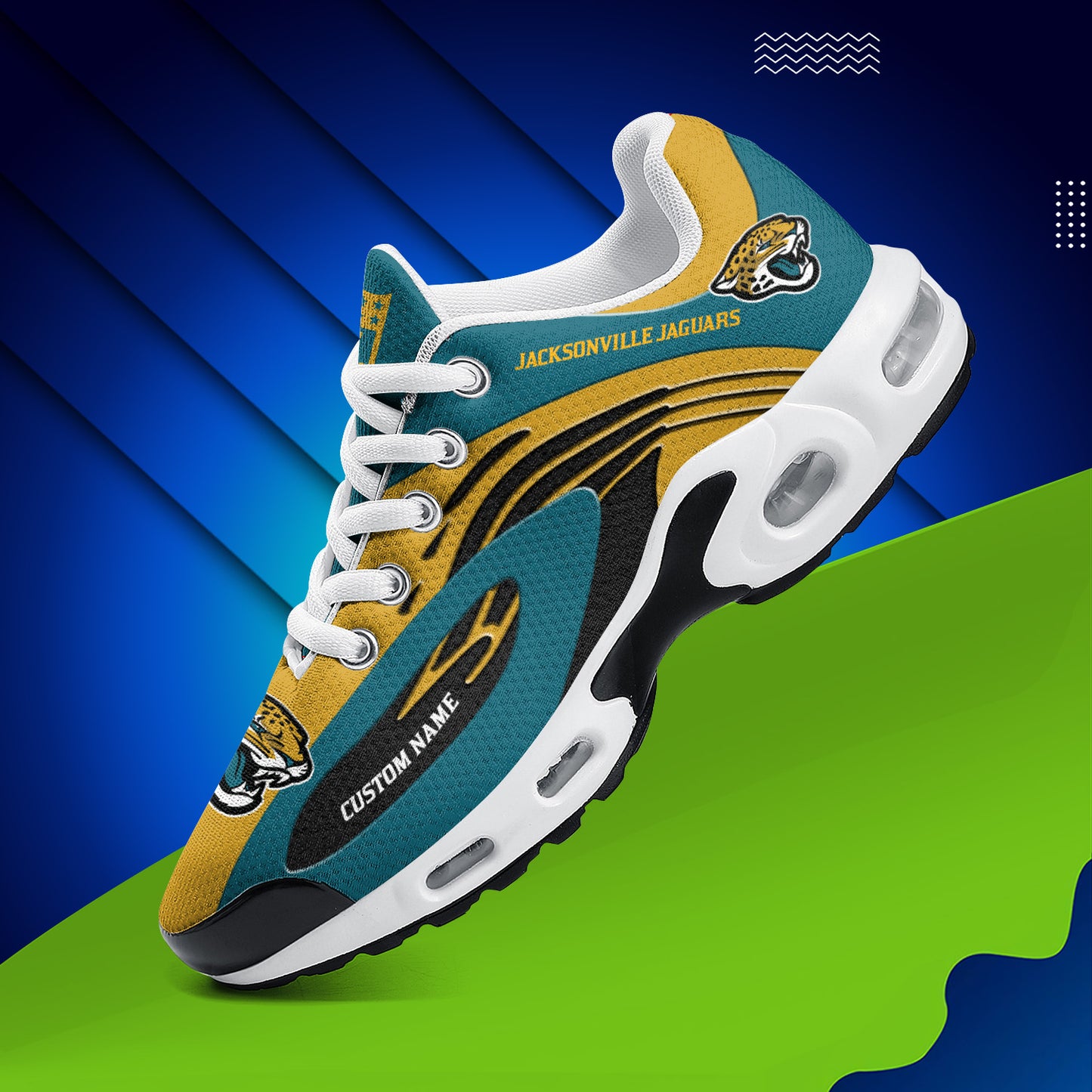 Ideafootwear Jacksonville Jaguars TN Shoes Sneakers For Men And Women