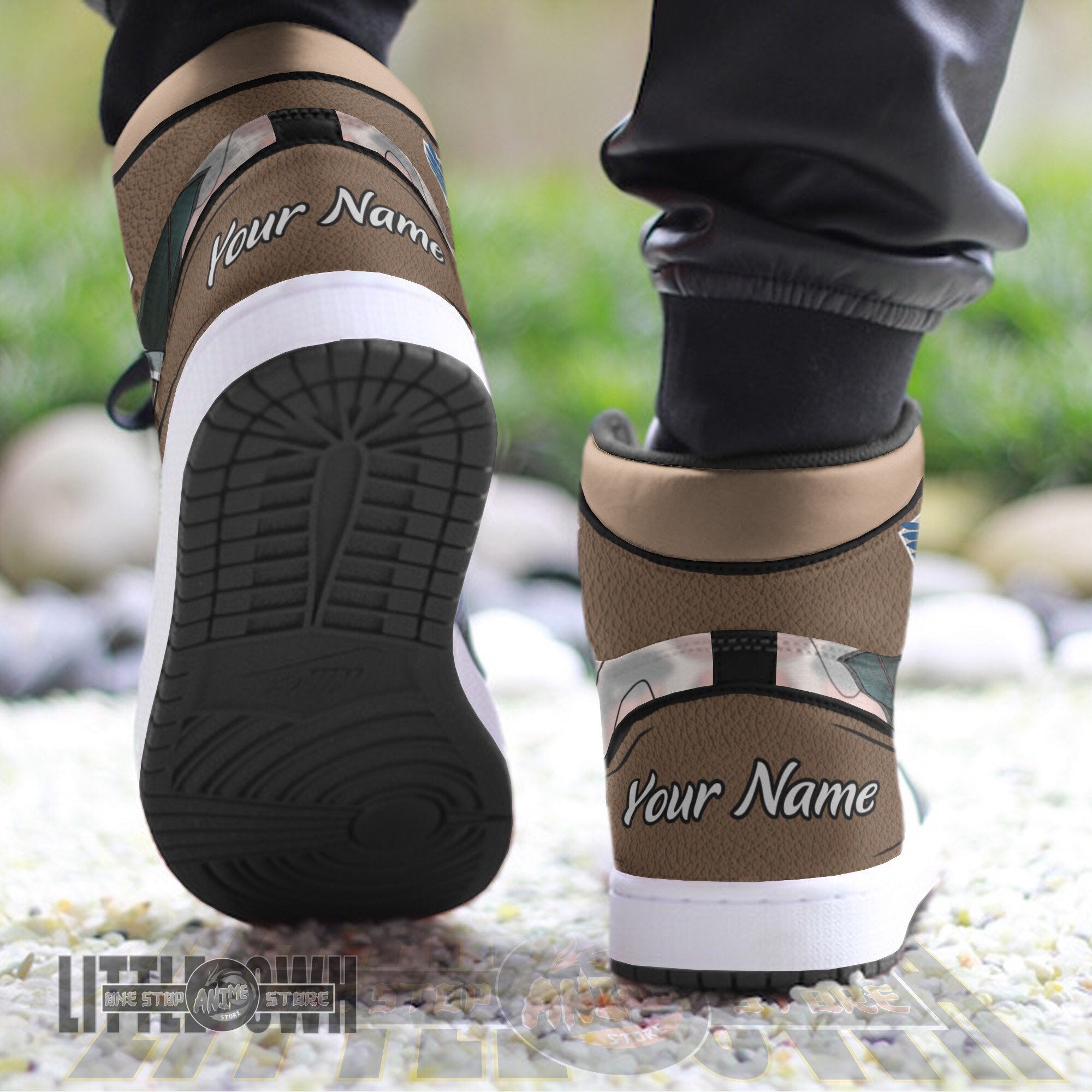 Ideafootwear Jean Kirstein AJ1 High Sneakers Shoes For Men And Women