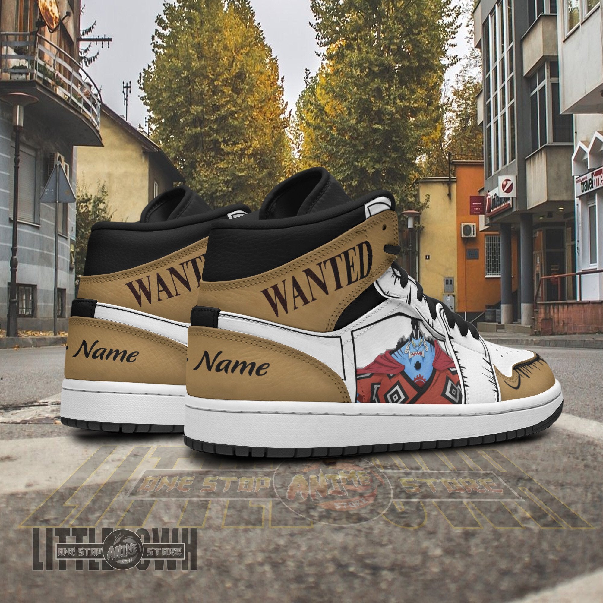 Ideafootwear Jinbei AJ1 High Sneakers Shoes For Men And Women