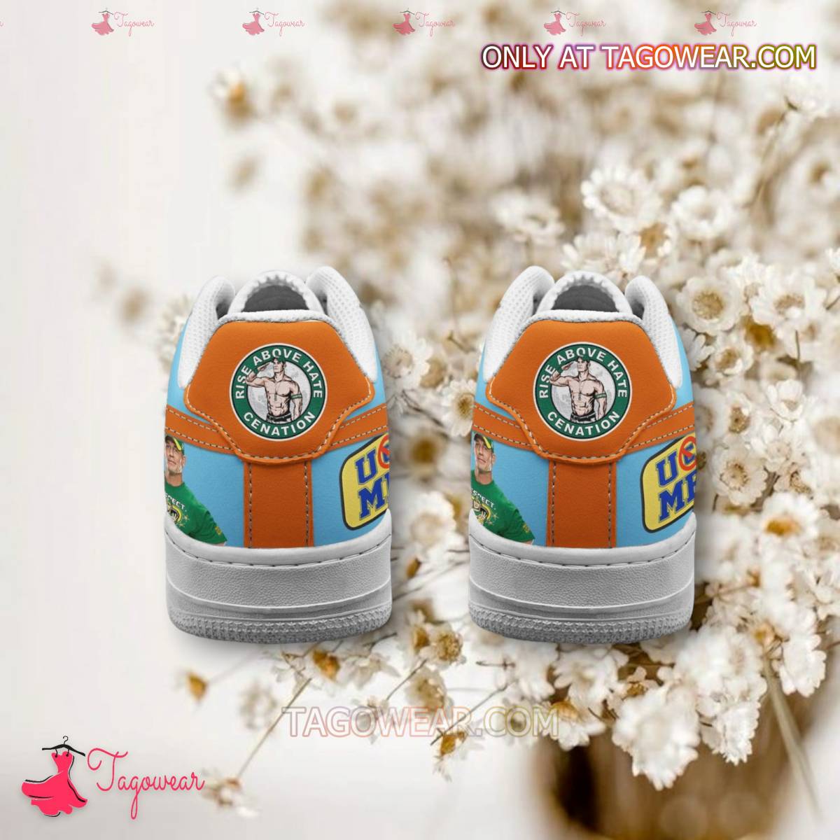 Ideafootwear John Cena Air Low-Top Sneakers Shoes For Men And Women 3