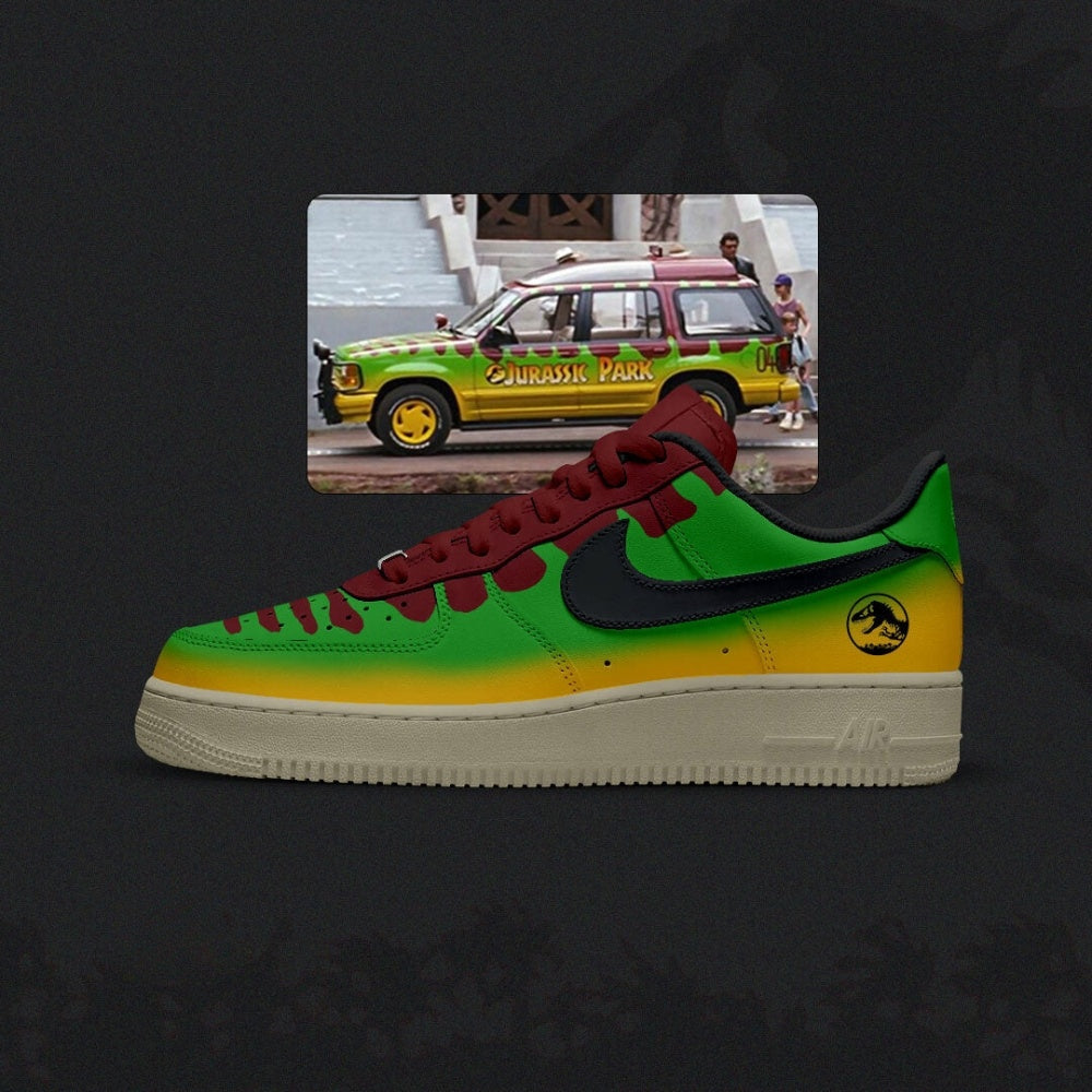 Ideafootwear Jurrasic Jurrasic Park Air Low-Top Sneakers Shoes For Men And Women 1